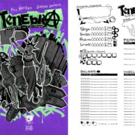 Ficha de Personagem Editável - Tenebra